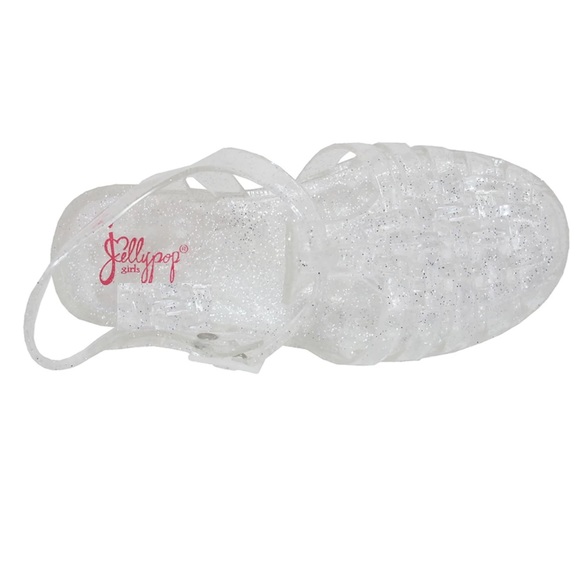open toe jelly shoes